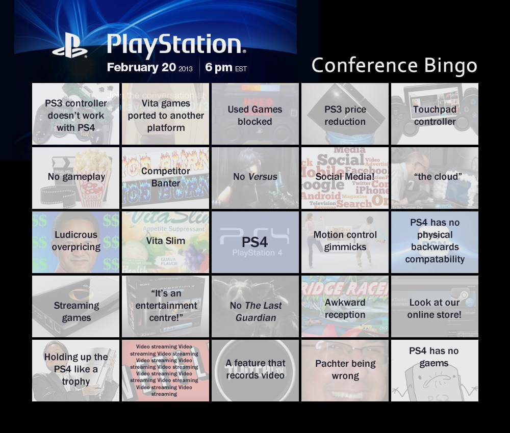 PS4 Reveal Bingo is the First NextGen PlayStation Game Gamenguide