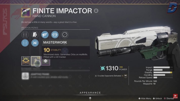 FINITE IMPACTOR