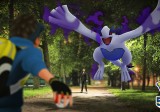 FACING GIOVANNI AND HIS SHADOW LUGIA