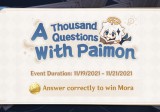 A THOUSAND QUESTIONS WITH PAIMON
