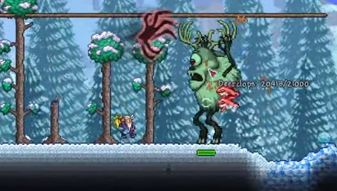 Terraria 1.4.3 x Don't Starve Together - New Deerclops Boss