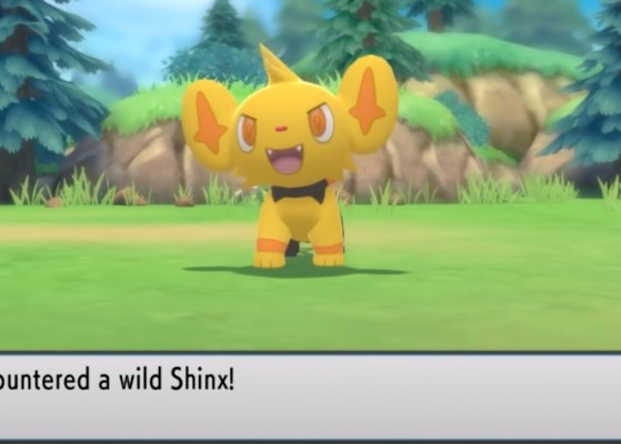 YOU ENCOUNTERED A WILD SHINY SHINX