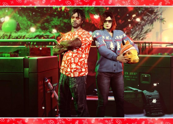 SEASON'S GREETINGS FROM GTA ONLINE