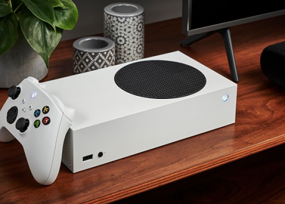 xbox serie s closeup