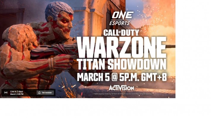 One Esports' COD Warzone Titan Showdown set indeed a show