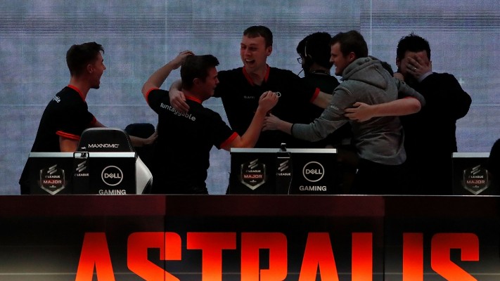 Astralis at the 2017 Counter-Strike: Global Offensive (CS:GO) Major Championship