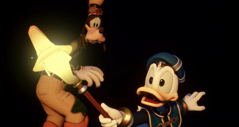 Kingdom Hearts' Donald and Goofy