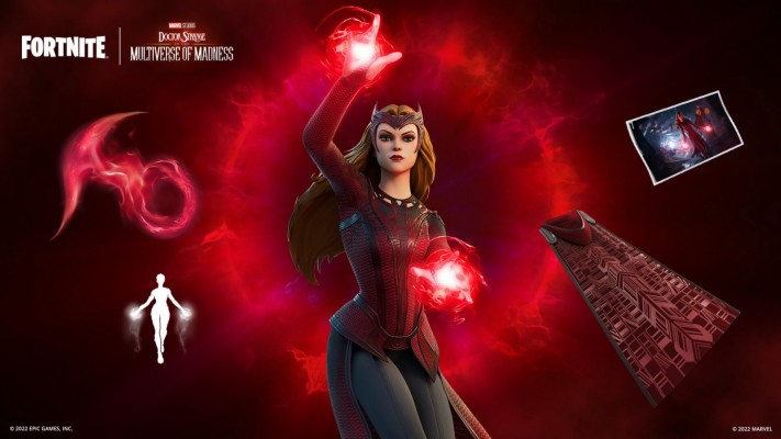 Scarlet Witch Skin, Other Items Now Available in the Fortnite Item Shop