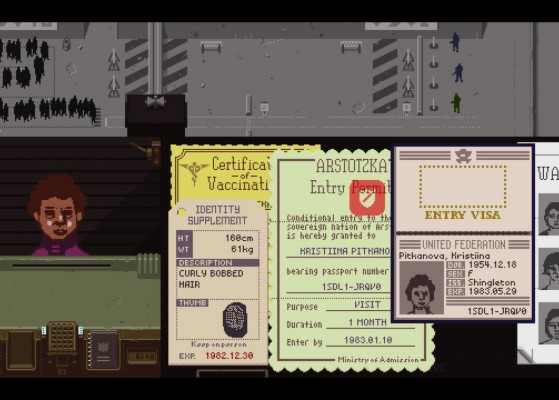 #SteamSpotlight Papers, Please Turns You into an Immigration Inspector Controlling Who Goes in the Country