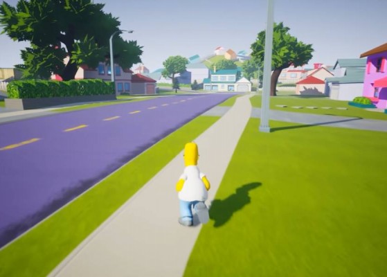 the simpsons hit and run