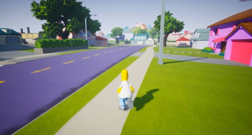 the simpsons hit and run