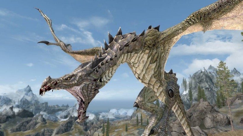 skyrim 16k dragons