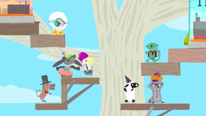 #SteamSpotlight Ultimate Chicken Horse iLets You Screw Your Friends Over While Trying Not to Sabotage Yourself 