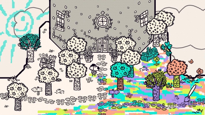 #SteamSpotlight Chicory: A Colorful Tale is a Top-Down Adventure Game Set in a Coloring Book World