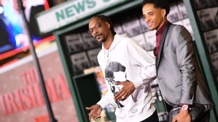 Snoop Dogg and his son Cordell Broadus