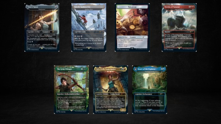 Tomb Raider x Magic: The Gathering Secret Lair