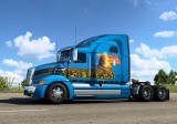 American Truck Simulator Sunflower-themed Paint Job