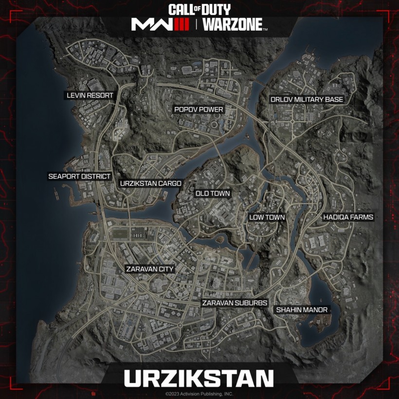 Urzikstan Map