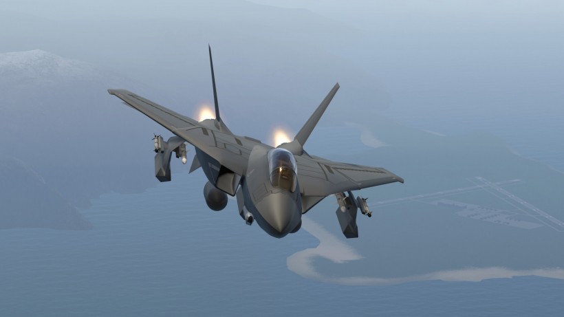 The New 'EF-24G' Fighter Aircraft Now Ready to Take Flight in VTOL VR ...