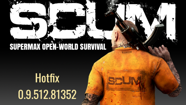 SCUM Hotfix 0.9.512.81352