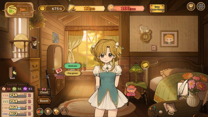 #SteamSpotlight Volcano Princess Requires You to Train Your Daughter to be the Next Monarch