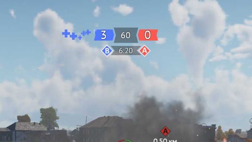 War Thunder New HUD in Ground Battles