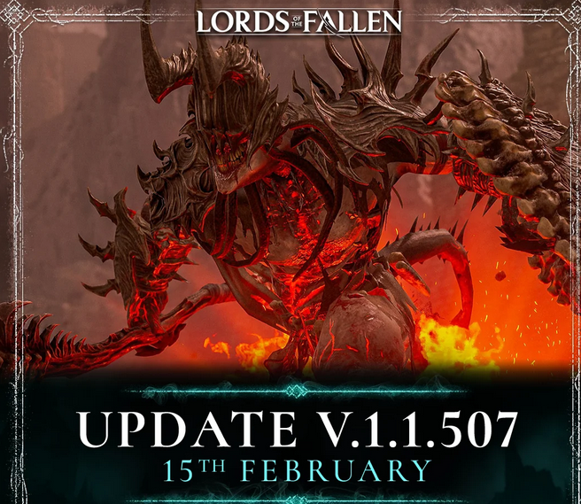 Lords of the Fallen Update v1.1.507