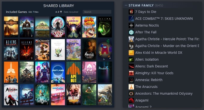 Steam Families: Valve Releases New Household Game Sharing Tool in Public Beta