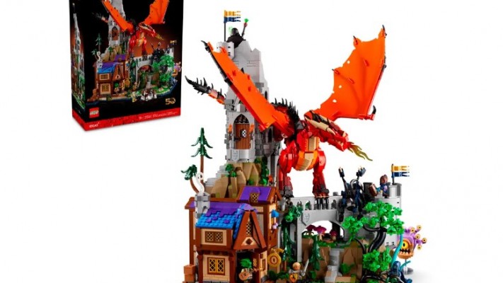 LEGO's Fan-Designed Dungeons & Dragons Set features 3745 Pieces With a Playable Adventure!
