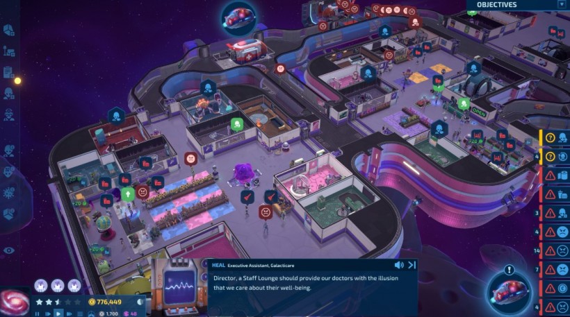 Manage Your Own Sci-Fi Space Hospital in Galacticare, Releasing on May 23