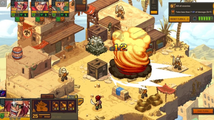 Metal Slug Tactics' New Gameplay Trailer Showcases Reinvention of Classic Shooter