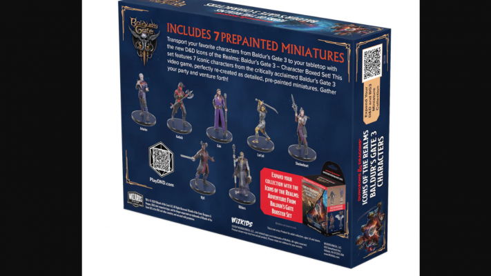 'Baldur's Gate 3' Getting Miniature Collection as Part of WizKids' Icons of the Realm Lineup