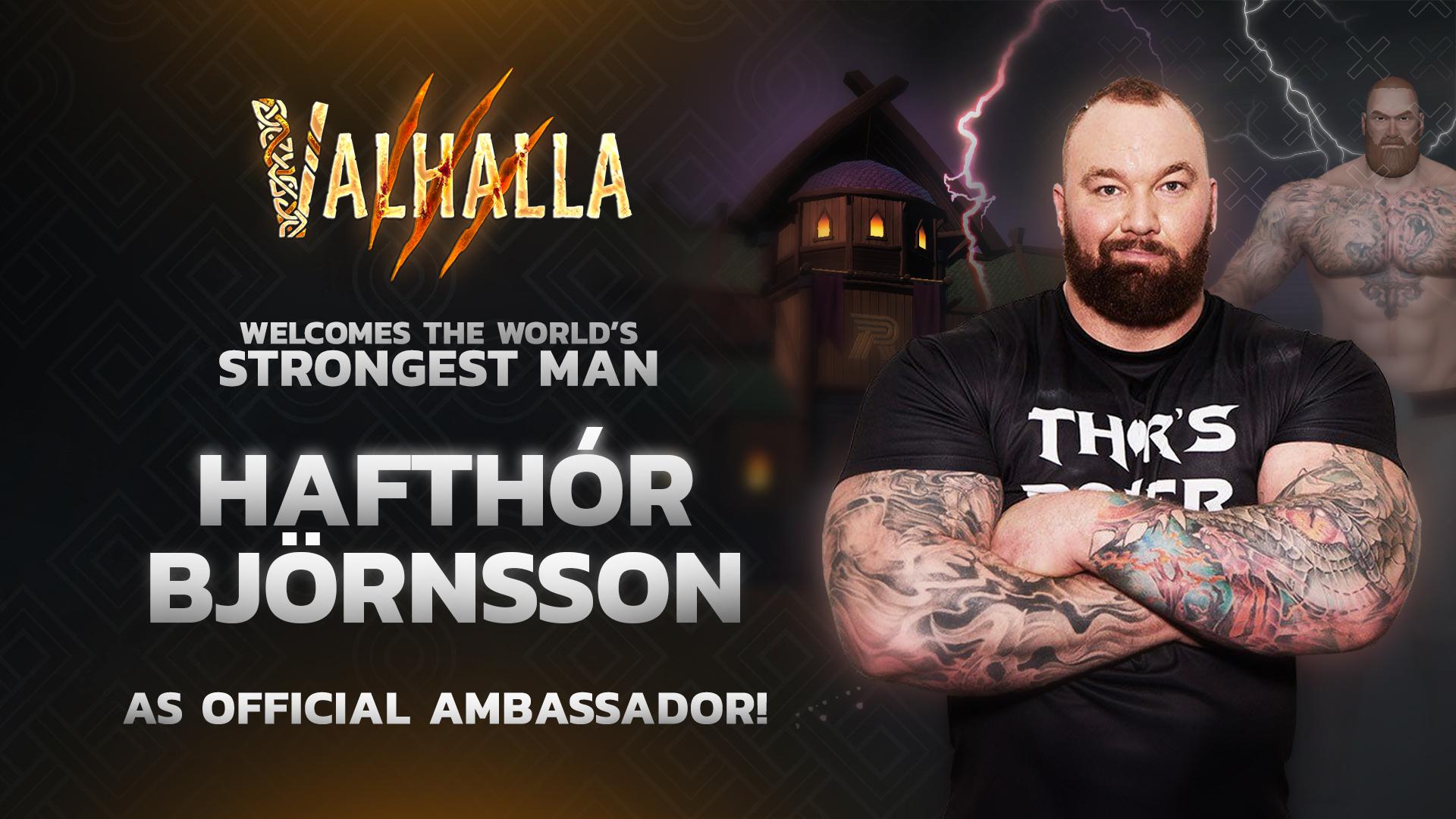 FLOKI’s Valhalla Welcomes Hafthor Björnsson, &#034;The Mountain&#034; from Game of Thrones, as Official Ambassador