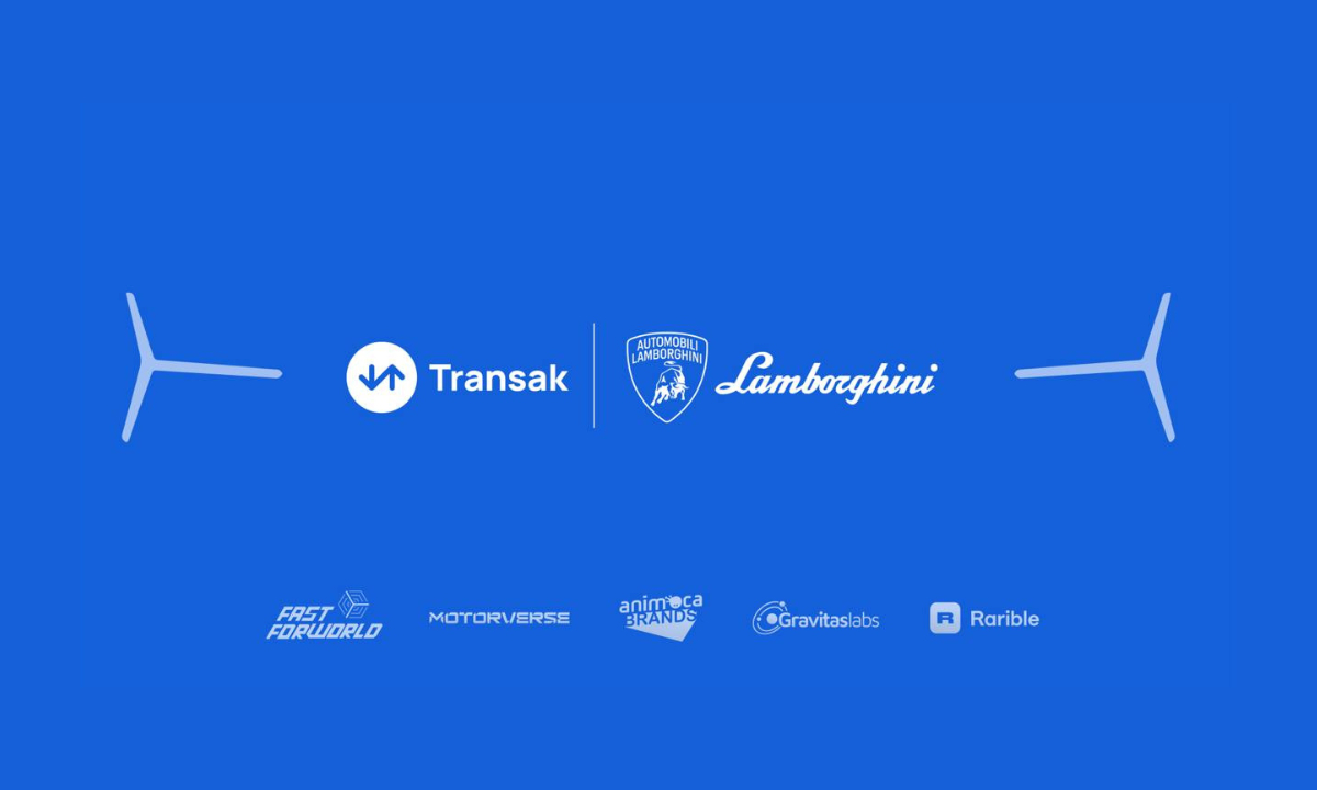 Transak to Facilitate NFT Checkout for Lamborghini