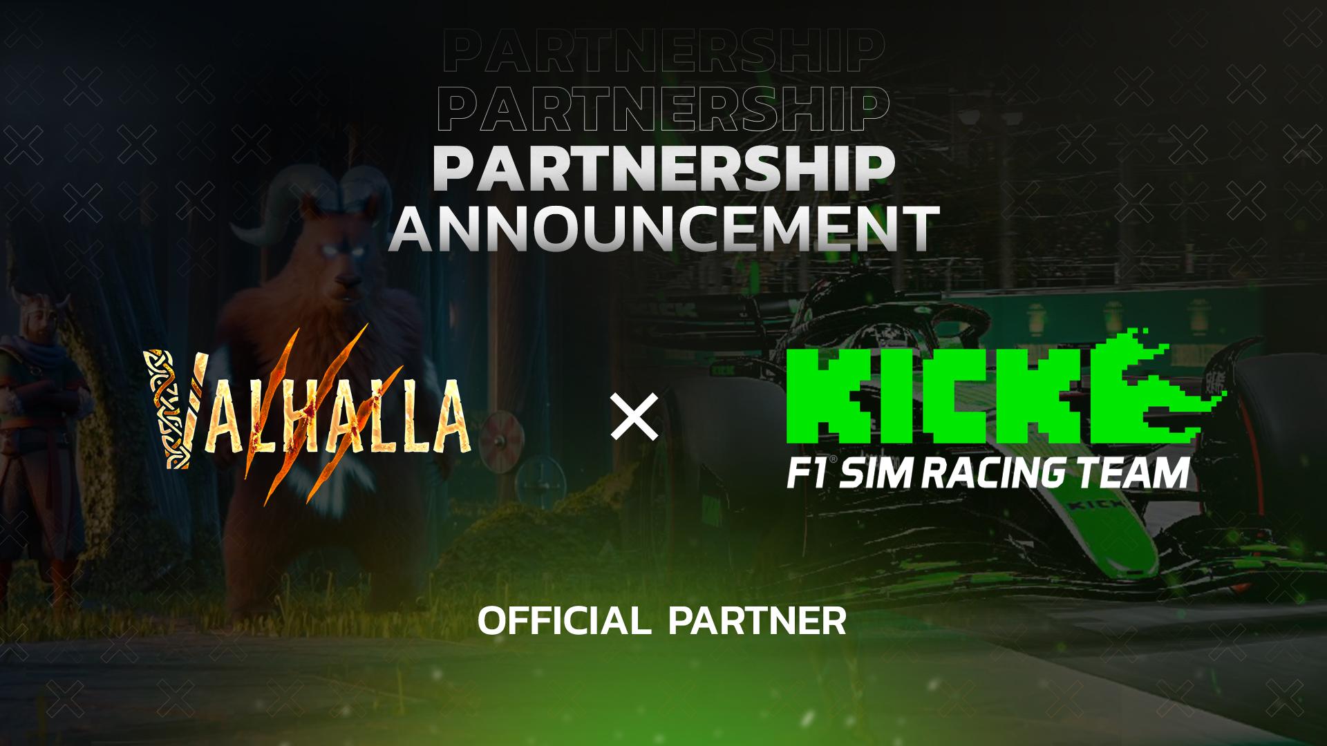 Floki’s Valhalla Partners With Kick F1 Sim Racing Team