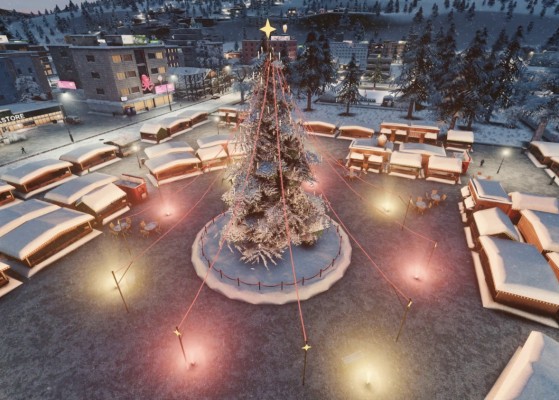 Cities: Skylines - Carols, Candles and Candy