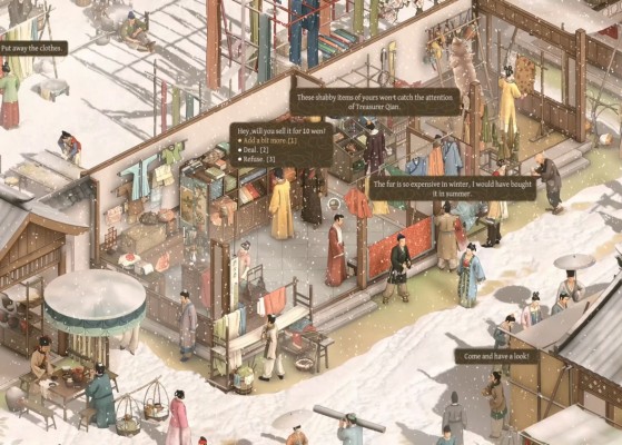 'The Bustling World' Mixes City Building With Action Adventure Mechanics in Ancient China