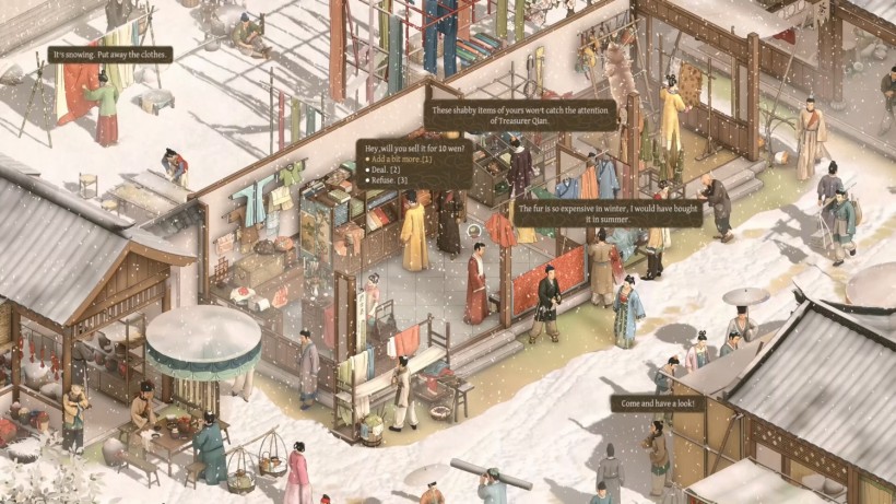 'The Bustling World' Mixes City Building With Action Adventure Mechanics in Ancient China