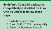 Xbox One 360 Backwards Compatability Scam