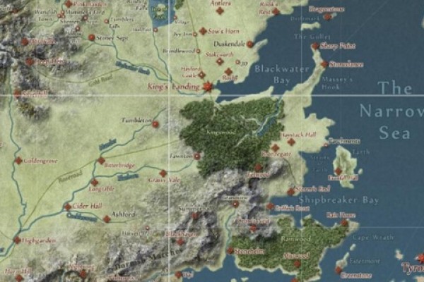 Game Of Thrones Map Lets You Explore Westeros And Track Characters