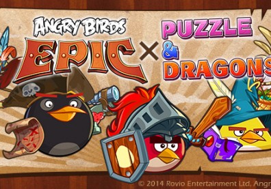 Angry Birds Epic X Puzzle And Dragons