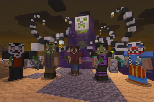 Minecraft Halloween Texture Pack Goes Live For Free Today On Xbox 360 And Xbox One Next Week On Playstation Versions News Gamenguide
