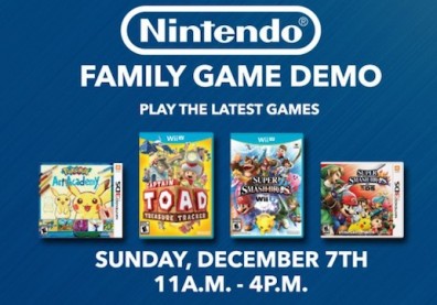 Nintendo Family Game Demo