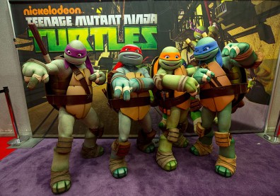 Nickelodeon's Teenage Mutant Ninja Turtles Emerge At NY Comic Con 2012