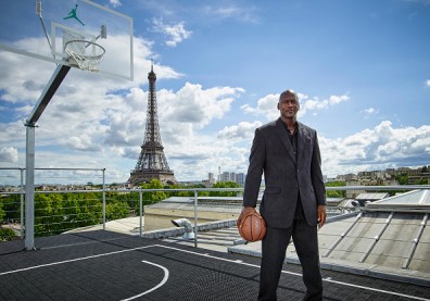 Michael Jordan in Paris to Mark 30 Years of Air Jordan at Palais 23.