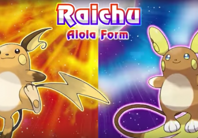 Surf with Alola Raichu! | Pokémon Sun and Moon (Footage)