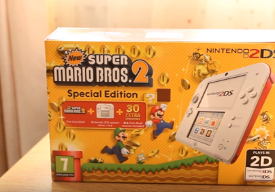 Nintendo 2DS [NEW Super Mario Bros. 2: Special Edition] - Unboxing [HD]