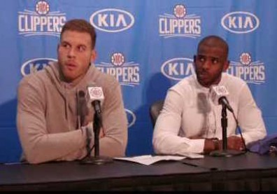 Chris Paul & Blake Griffin Talk The Los Angeles Clippers Having The #1 Defense In The NBA. HoopJab