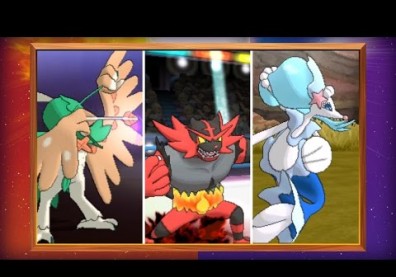 Discover the Final Evolutions of the Starter Pokémon in Pokémon Sun and Pokémon Moon!