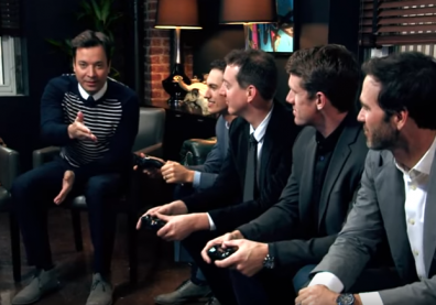 Jimmy Fallon challenging top NASCAR drivers for a game of Mario Kart